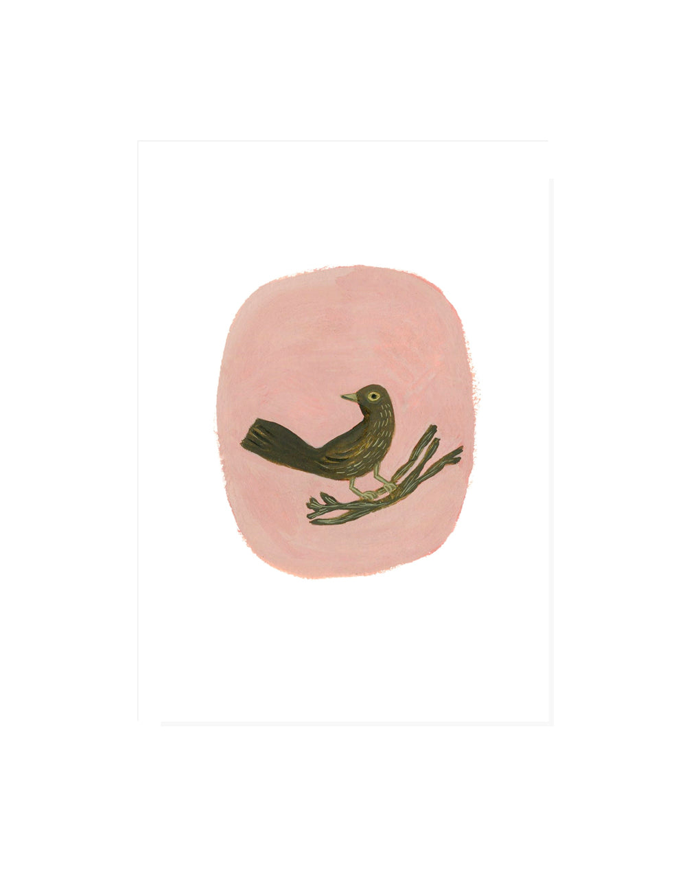 Lady Blackbird. Giclee Print.