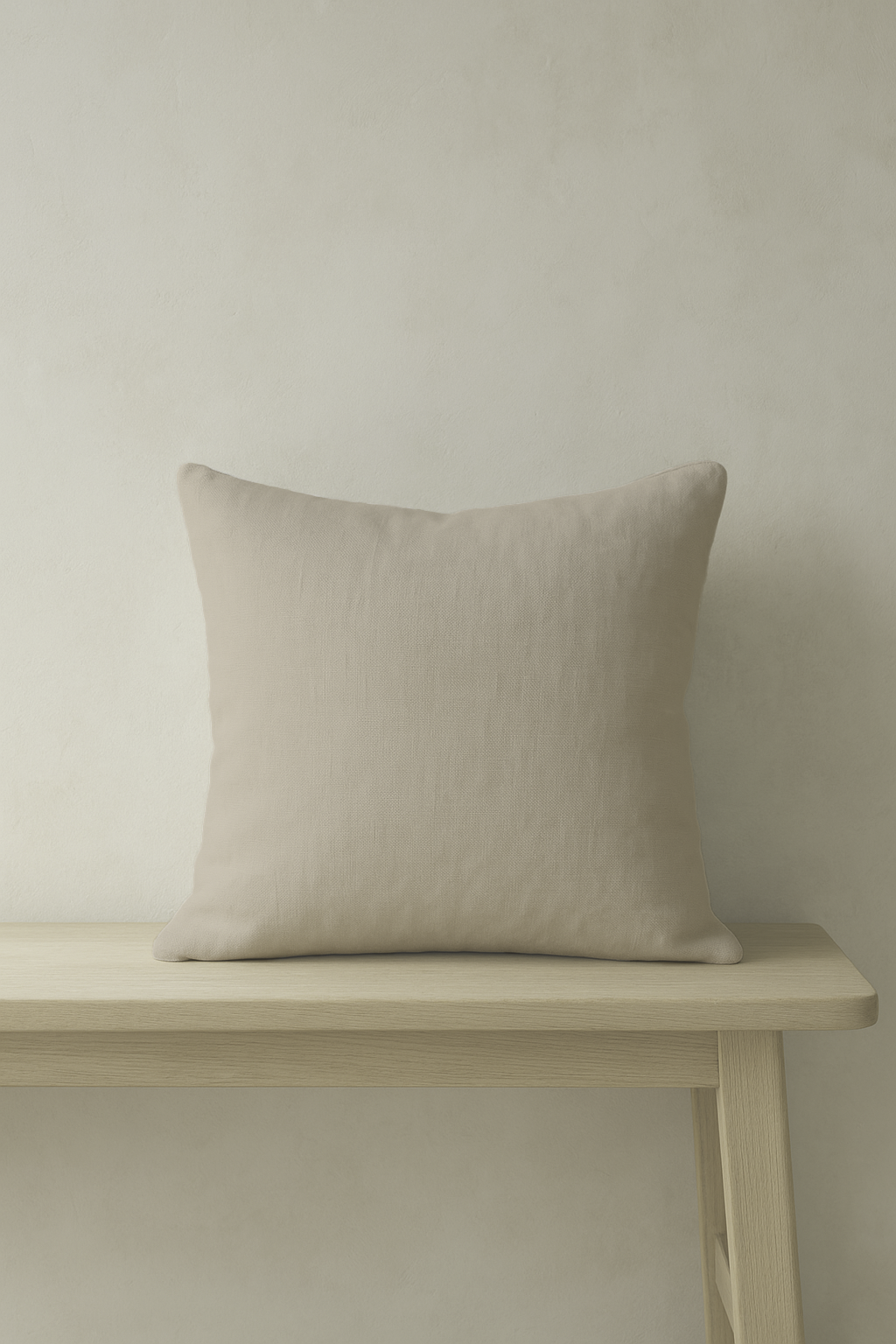 Faint Blush – Handmade Cotton-Linen Cushion