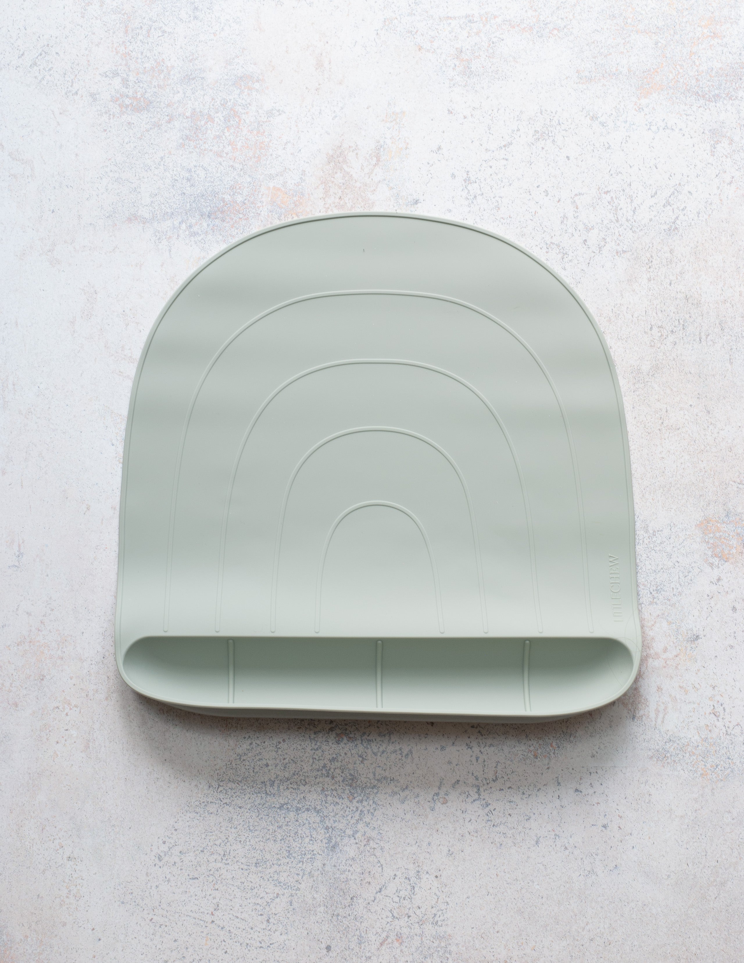Food Catching Baby & Toddler Table Mat | Soft Evergreen