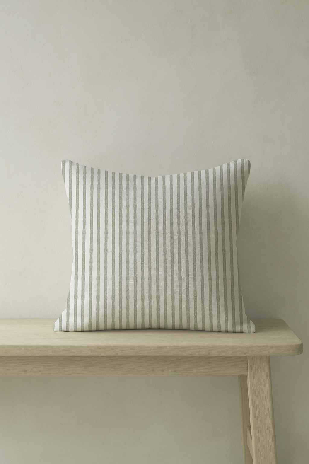 Garden Rising – Green Floral with Striped Back | Hills & Hedgerows UK