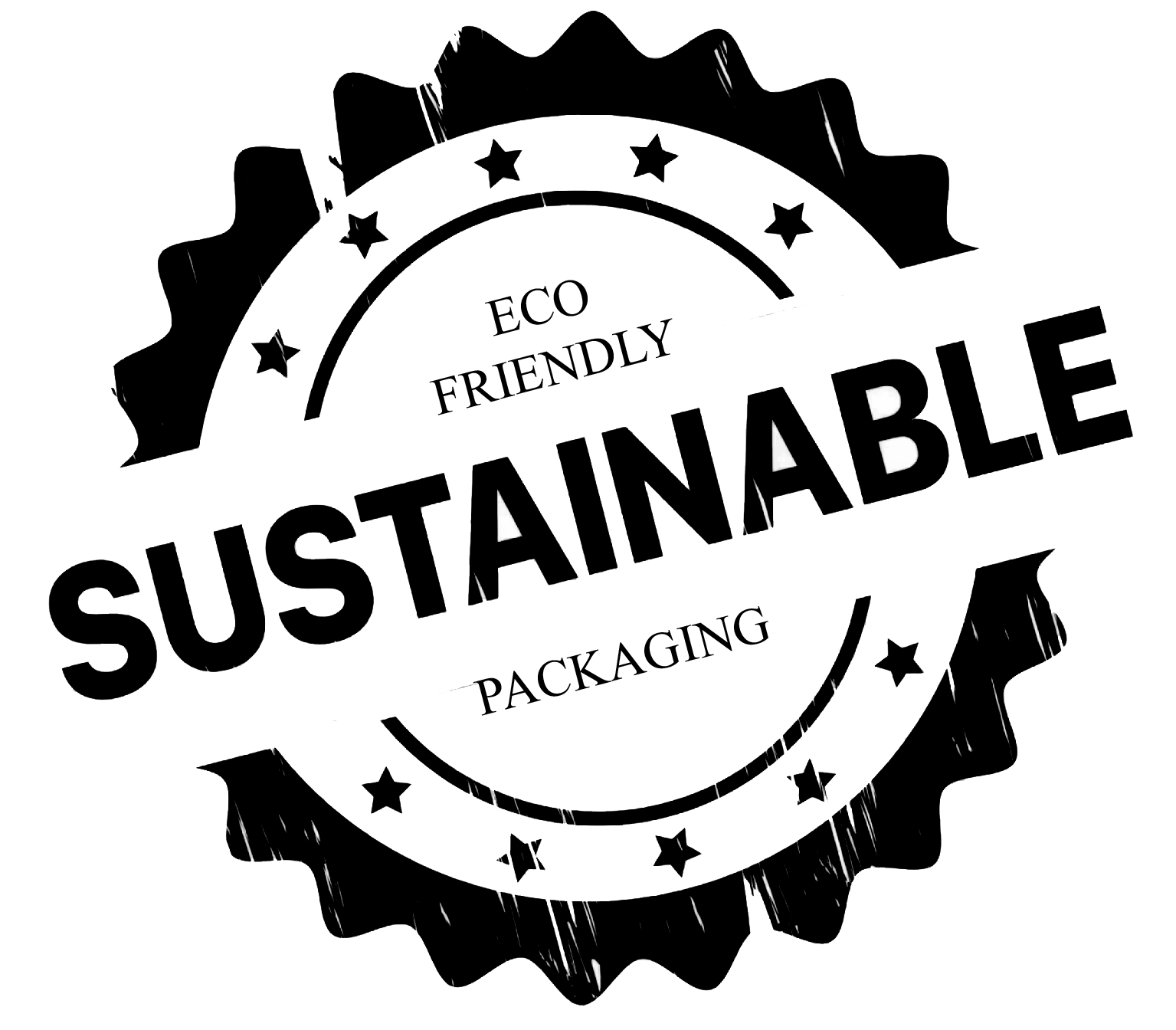 Planet Friendly and Sustainable Packaging Trust Badge