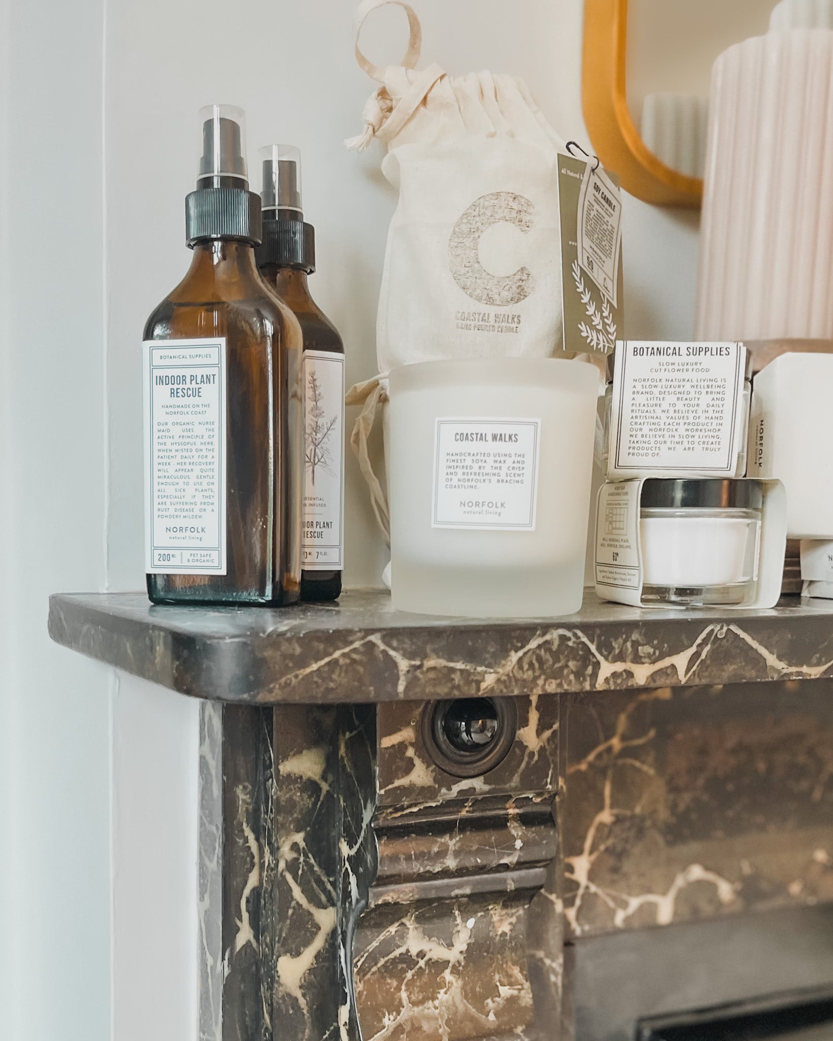 Norfolk Natural Living. Organic home care and self care, UK-made with 100% plant-based ingredients. Sustainable and natural.