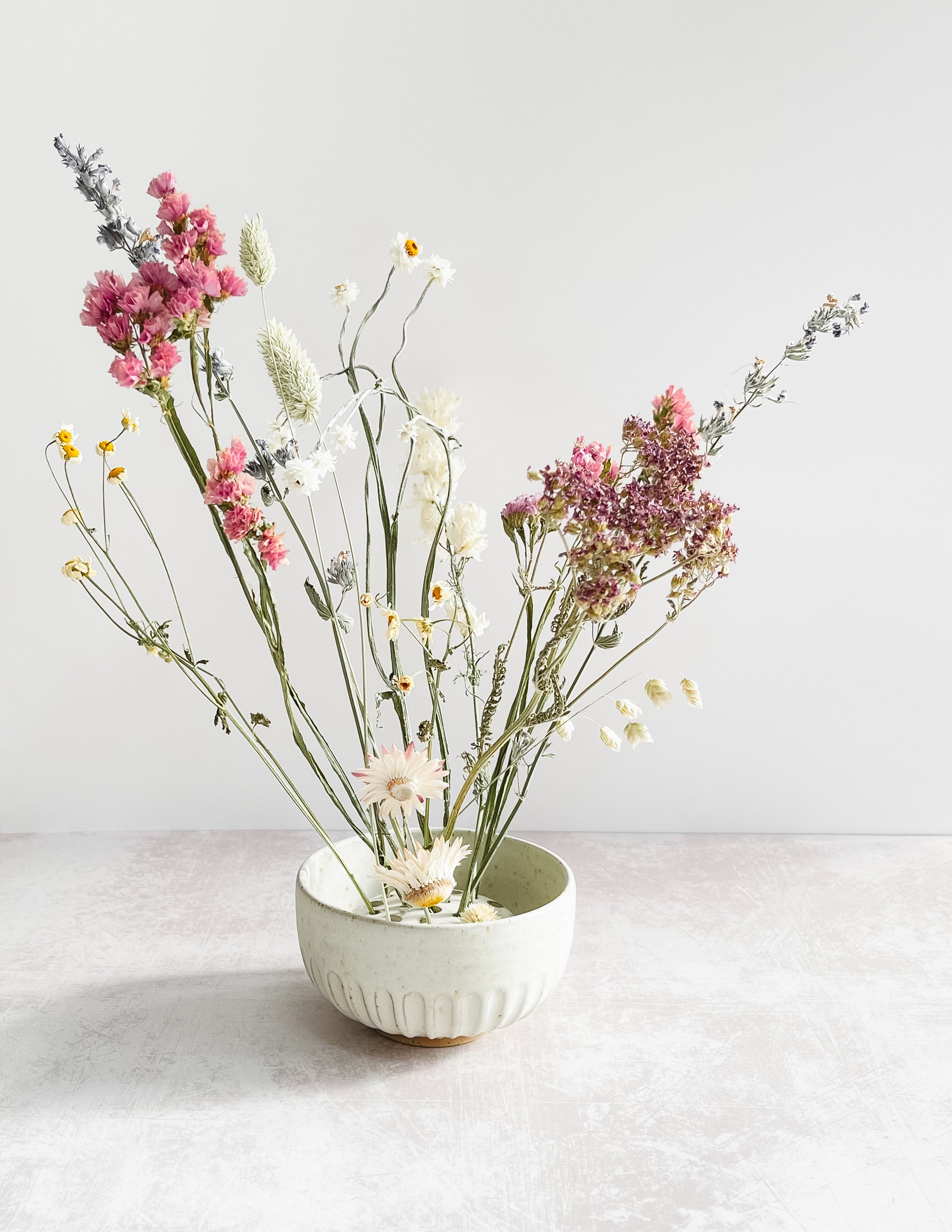 Ikebana Flower Bowl and Stem Holder