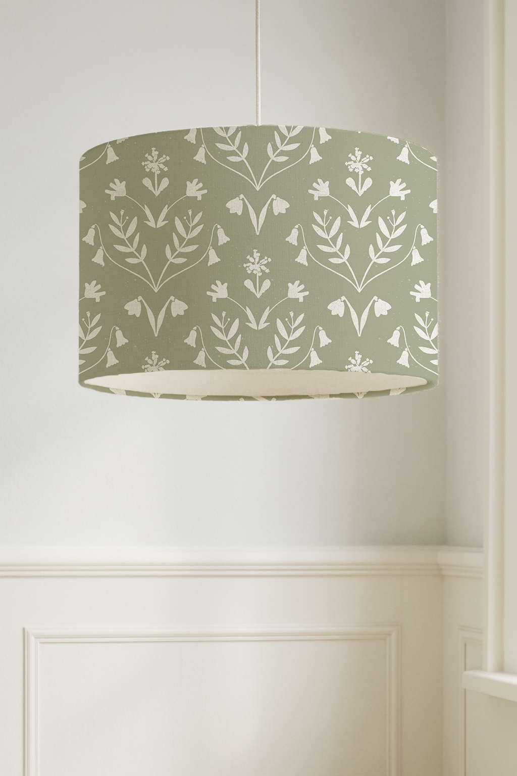 Woodland Wake Drum Lampshade