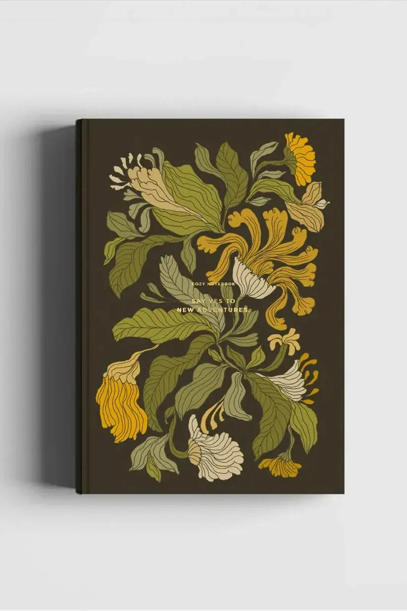Illustrated Floral Notebook